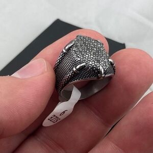 Men's Stainless Steel ring, Size 9